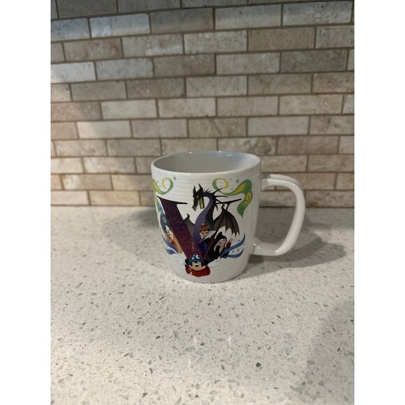 Disney ABC Letters V Is‎ For Villains/Fantasmic Coffee Mug - Picture 1 of 3